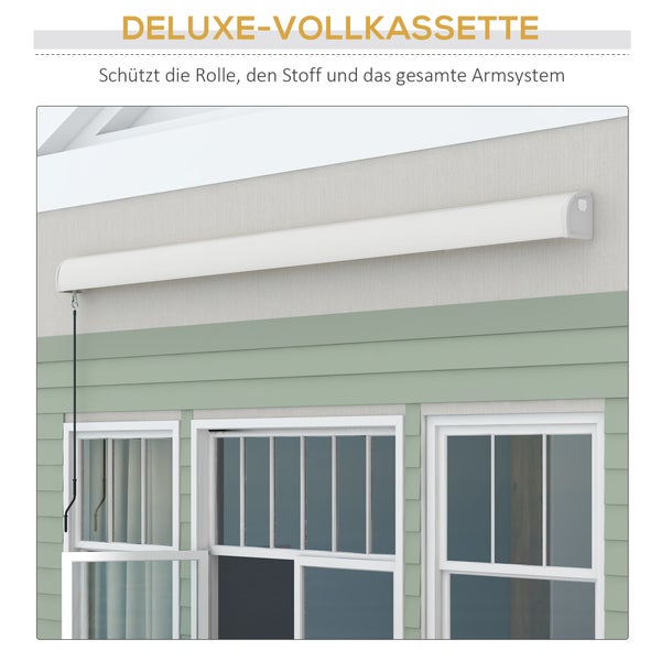 Metall Gerätehaus mit Doppeltür im geöffneten Zustand