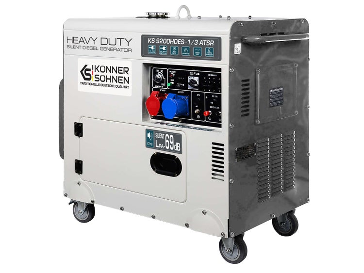Diesel-Generator KS 9200HDES-1/3 ATSR (EURO V)