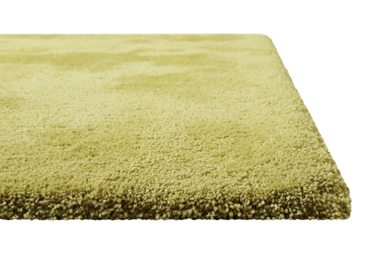Teppich Senfgelb Hochflor Pisa Homie Living 70x140 cm