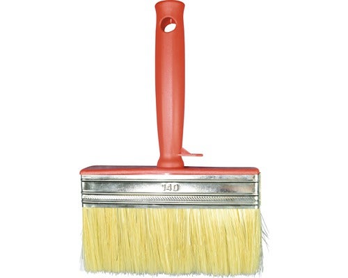 Flächenstreicher mit Kunststoffgriff und einer Breite von 140 Millimetern