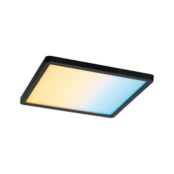 VariFit LED Einbaupanel Smart Home Zigbee 3.0 Areo IP44 eckig 230x230mm 16W 1400lm Tunable White Schwarz dimmbar