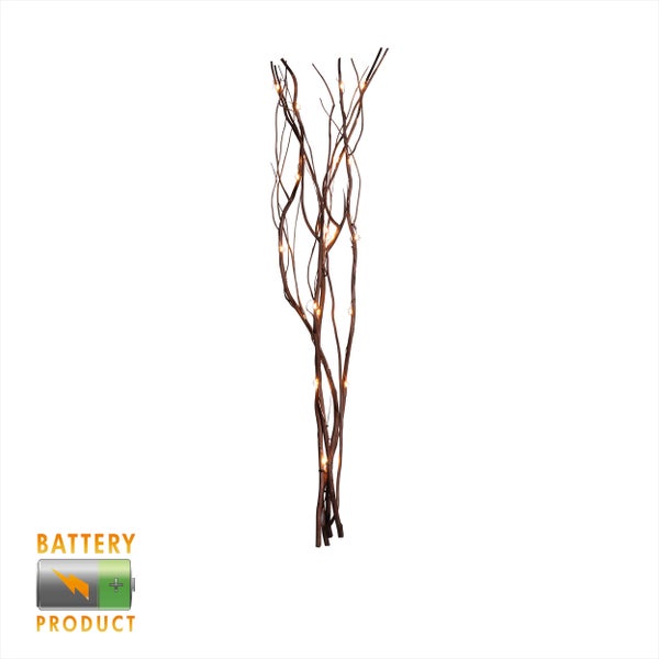 Dekorative beleuchtete Zweige mit Batteriebetrieb