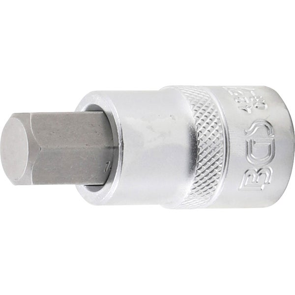 BGS Bit-Einsatz Antrieb Innenvierkant 12,5 mm (1/2) Innensechskant 14 mm - 4257