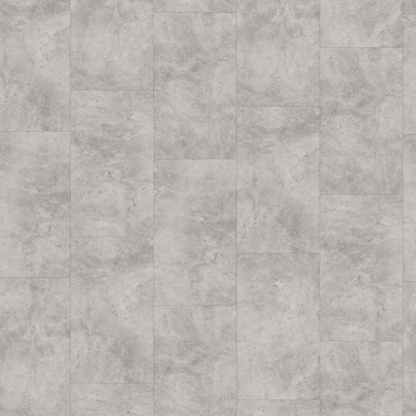 Boden mit grauen Fliesen in Steinoptik