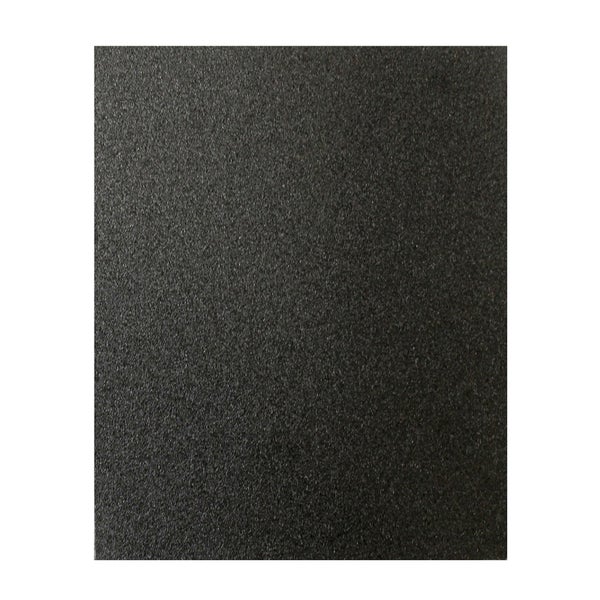 Schwarze Metallplatte