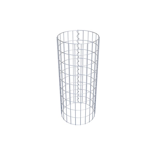 Gabionensäule Durchmesser 37 cm, MW 5 x 10 cm rund - Höhe: 0,90 m