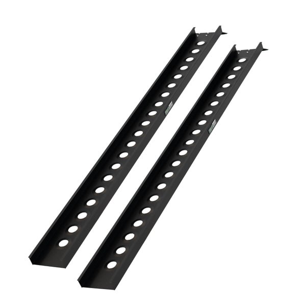 TRUTZHOLM 2 x Auffahrschienen 194 cm Traglast 400 kg Alu schwarz Auffahrrampen Verladerampen