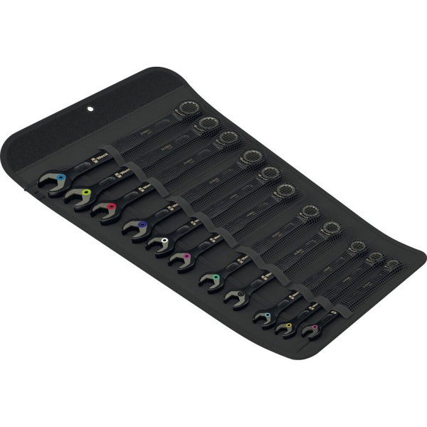 Ratschenschlüssel-Satz in schwarzer Aufbewahrungstasche