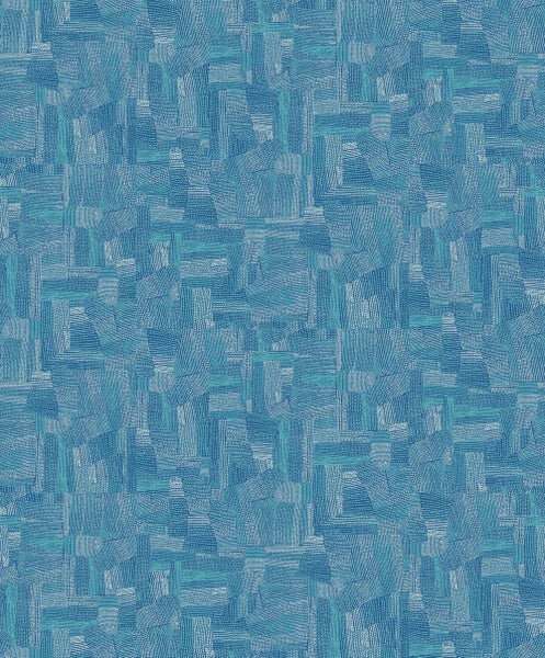 Textile Tapete mit geometrischem Muster