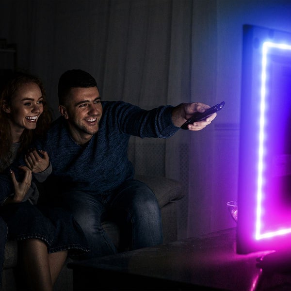 LED Streifen 5 m - smart, dimmbar, USB, Farbwechsel, Magic RGB