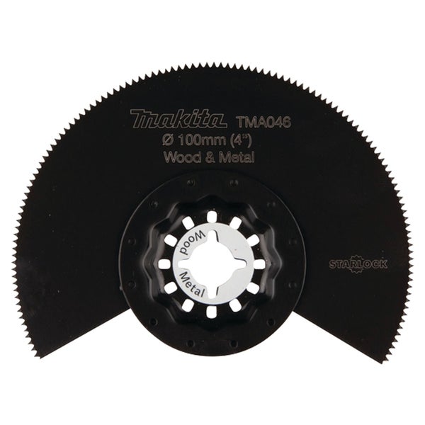 Makita Tauchsägeblatt, 100 Millimeter, für Holz und Metall