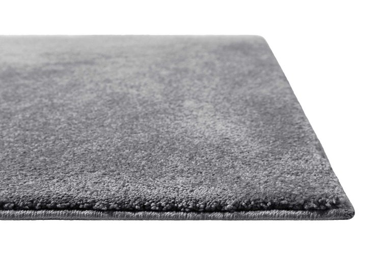 Teppich Grau Kurzflor weich & soft Venice Homie Living 133x190 cm