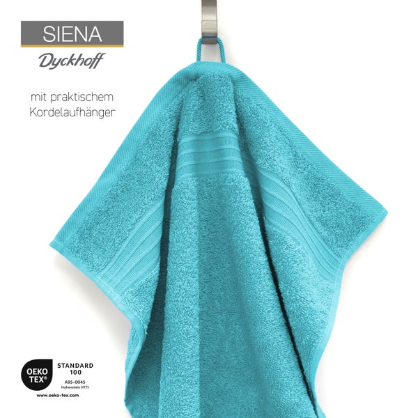 Dyckhoff Badvorleger Siena aqua, 50 x 75 cm