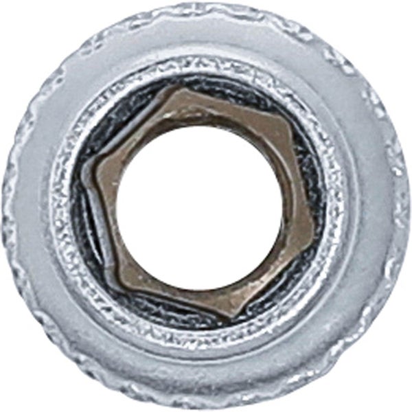 BGS Steckschlüssel-Einsatz Sechskant Antrieb Innenvierkant 6,3 mm (1/4) SW 6 mm - 2478