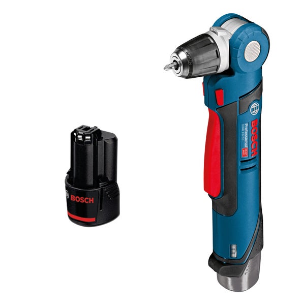 Bosch Professional Akku-Bohrschrauber mit Winkelvorsatz