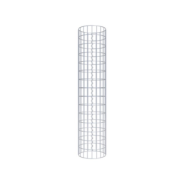 Gabionensäule Durchmesser 32 cm, MW 5 x 10 cm rund - Höhe: 1,50 m