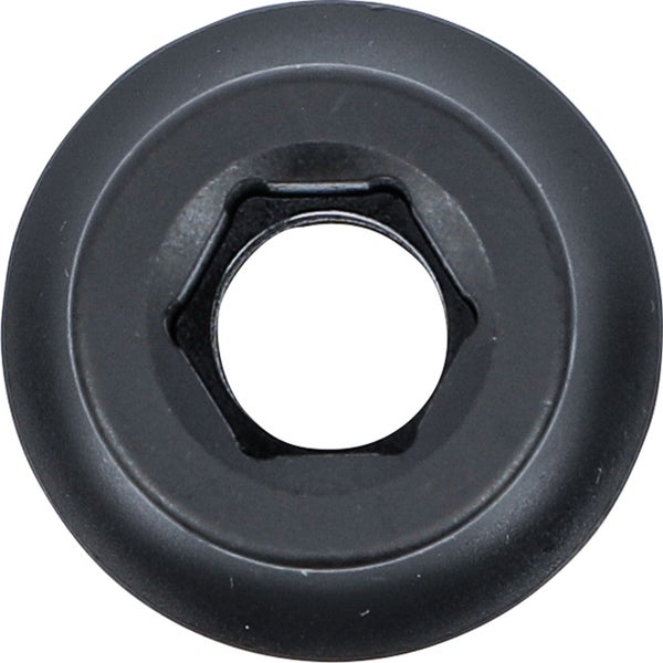 BGS Kraft-Steckschlüssel-Einsatz Sechskant tief Antrieb Innenvierkant 25 mm (1) SW 19 mm - 5500-19