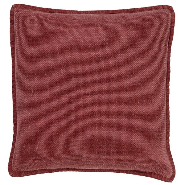 Bowie Kissenbezug - Unifarben 45x45 cm, Rot