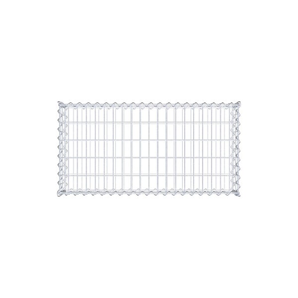 Gabione 100 cm x 20 cm x 50 cm (L x H x T), Maschenweite 5 cm x 10 cm, Spirale