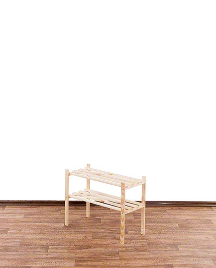 PROREGAL Holzregal Timbercraft HxBxT 50 x 65 x 28,5 cm Fachlast 35 kg 2 Fachboden 1,4 cm Dickes Kiefernholz Natur