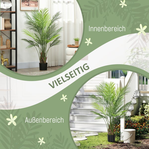 Dekorative Kunstpalme für den Innen- und Außenbereich