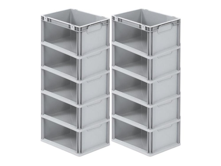 PROREGAL Eurobox NextGen Store HxBxT 22 x 30 x 40 cm 20 Liter Seite Offen Eurobehälter Transportbox