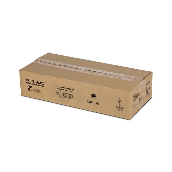 Kartonverpackung für eine V-TAC LED-Straßenlaterne