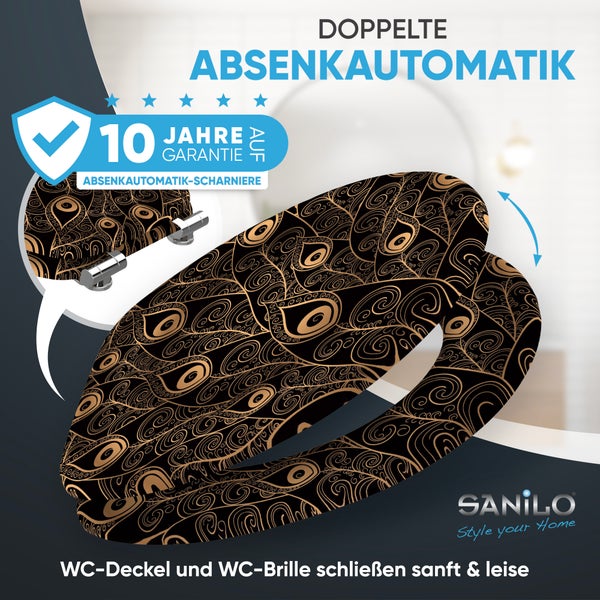 WC-Sitz mit Absenkautomatik Pfau