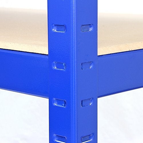 Monster Racking 3 x T-Rax Lagerregal 120cm L x 60cm B - Blau