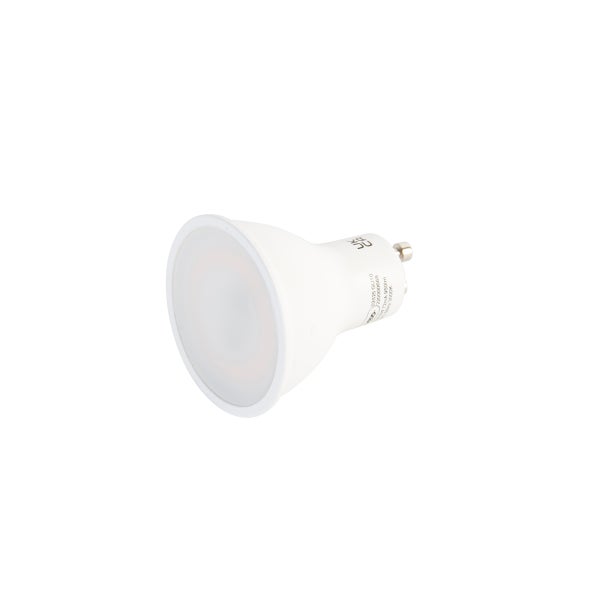 LED-Reflektorlampe mit GU10-Sockel, 950 Lumen und warmweißem Licht von 3000 Kelvin.