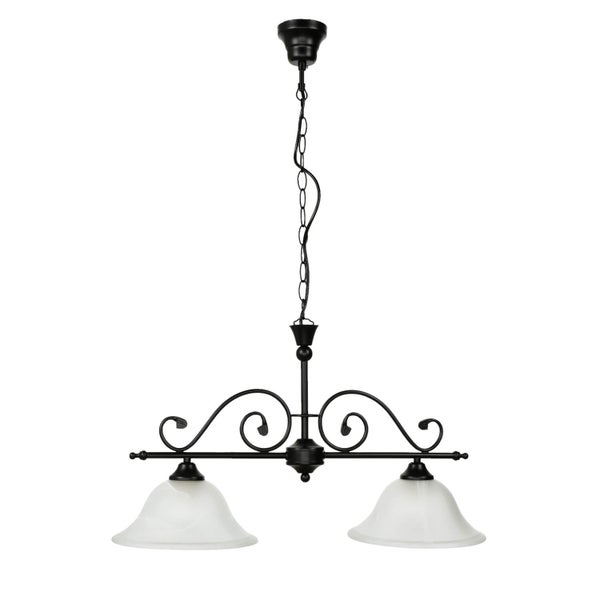 Hängeleuchte mit zwei Lampen und Kette