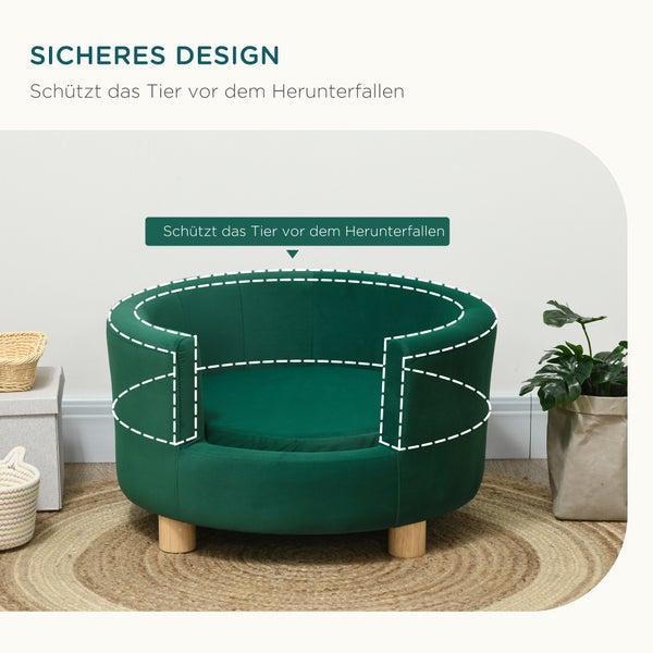 Sicheres Design Tierbett mit Schutz vor dem Herausfallen