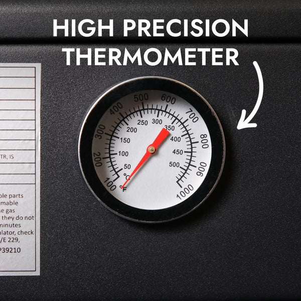 Hochpräzisionsthermometer mit Temperaturanzeige in Grad Celsius und Fahrenheit