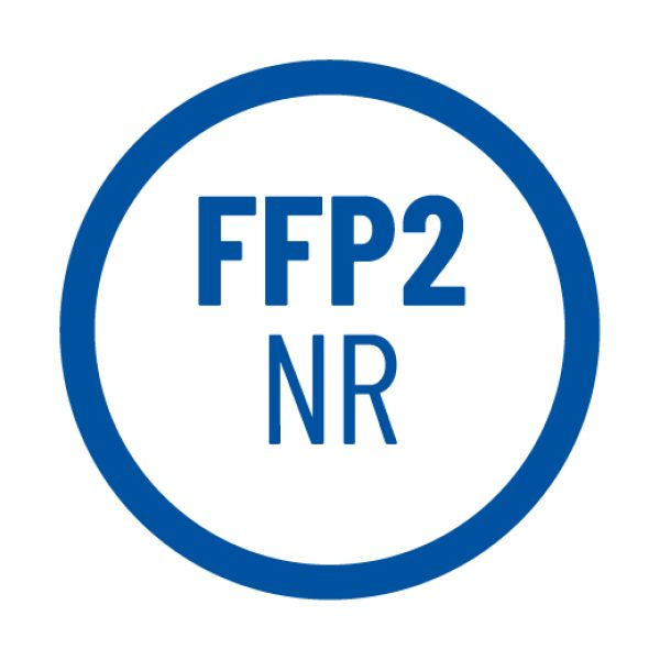 FFP2 NR Schutzklasse Zertifizierung für Atemschutzmaske