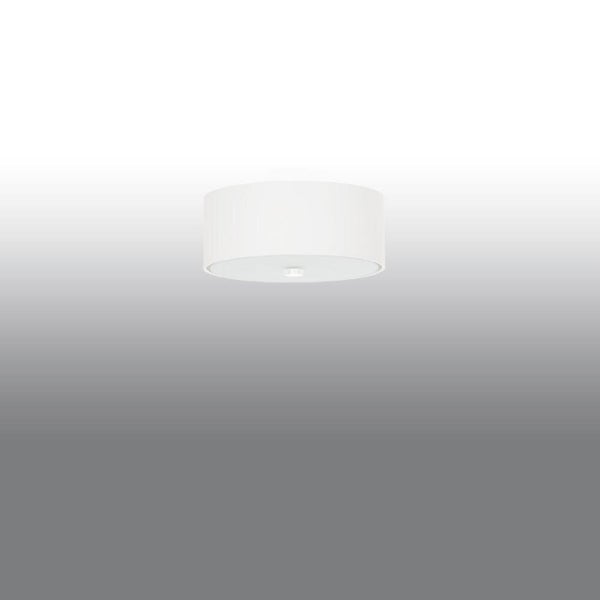 famlights | Deckenleuchte Sole in Weiß E27 3-flammig 300mm