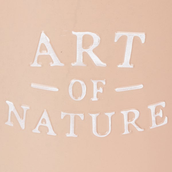 Relief-Schriftzug Art of Nature