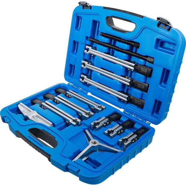 BGS technic Abzieher Satz in einem blauen Kunststoffkoffer