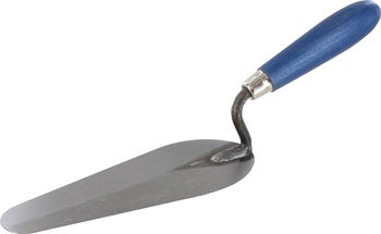 Maurerkelle mit Metallblatt und Holzgriff für Bauarbeiten