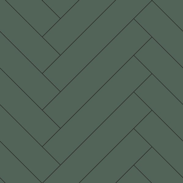 Bodenbelag im Fischgrätmuster