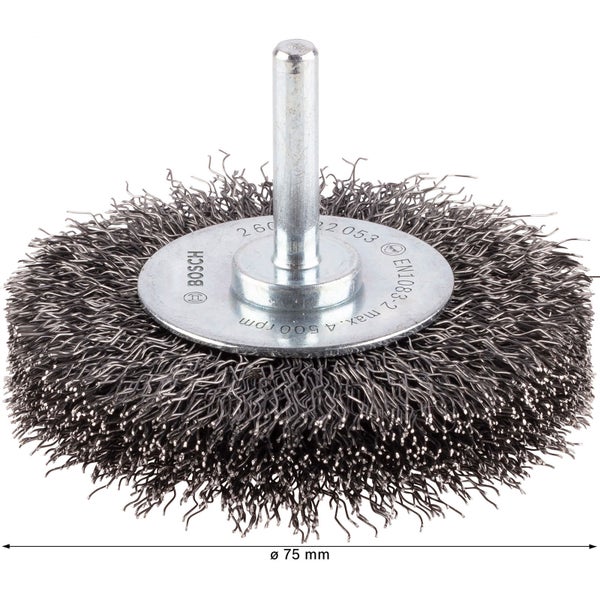 Bosch PRO Metal clean Scheibenbürste 75 x 0,30 mm gerader Schaft - 2608622053