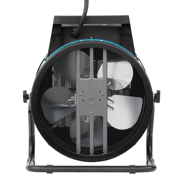 Elektrischer Heizlüfter mit Schutzgitter