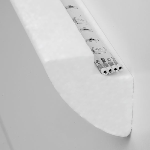 HOMESTAR Lichtleiste Dana (45 x 48 mm), Länge 2m, LED-fähig