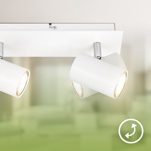 Deckenleuchte mit zwei Strahlern