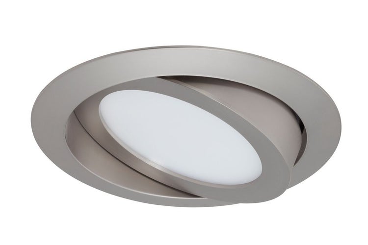 3er Set LED Einbauleuchte, Ø 14 cm, 8 W, Matt-Nickel, Briloner Leuchten
