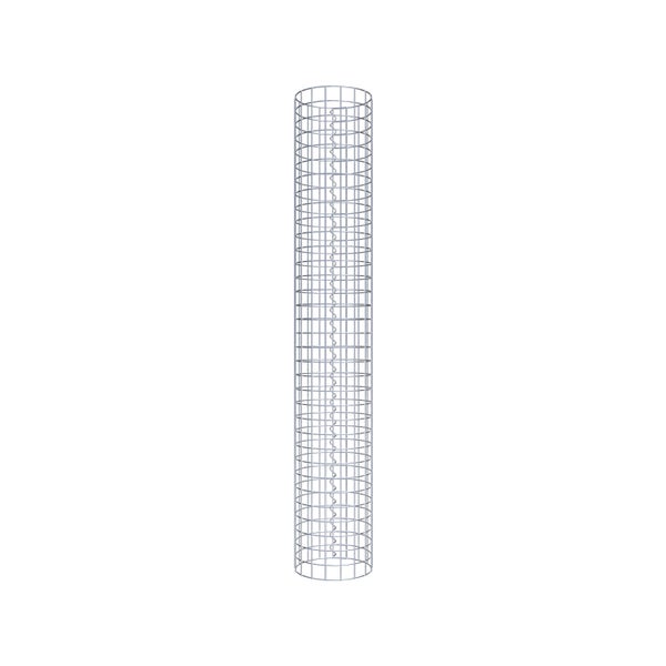 Gabionensäule Durchmesser 27 cm MW 5 x 5 cm rund - Höhe: 170 cm
