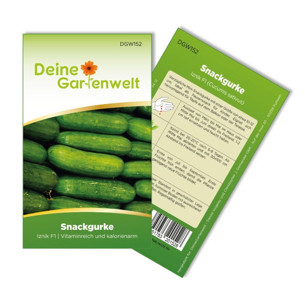 Snackgurke Iznik F1 Samen von Deine Gartenwelt