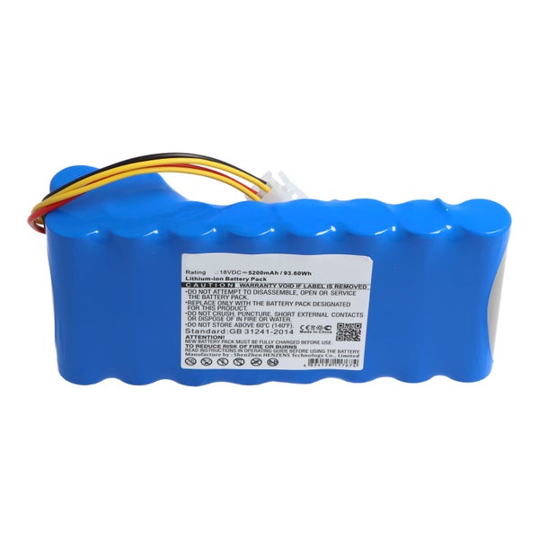 Lithium-Ionen-Akkupack 18VDC 5200mAh