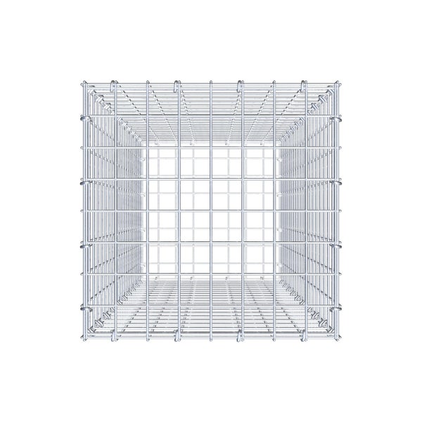 Gabione 100 cm x 40 cm x 40 cm (L x H x T), Maschenweite 5 cm x 5 cm, C-Ring
