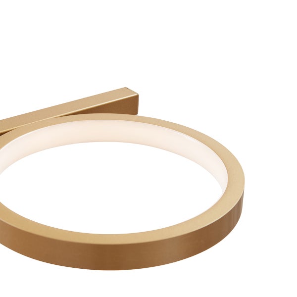 Moderne Hängelampe inkl. LED 3-stufig dimmbar gold 5-flammig - Vivé