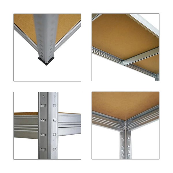 PROREGAL Mega Deal 2x Schwerlastregal Giant Elephant HxBxT 180 x 180 x 60 cm Fachlast 200 kg Verzinkt